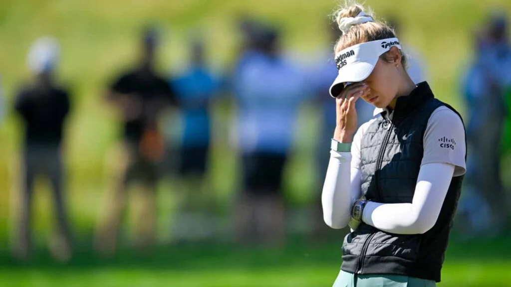Nelly Kordas disastrous major start reveals striking flaw in her game