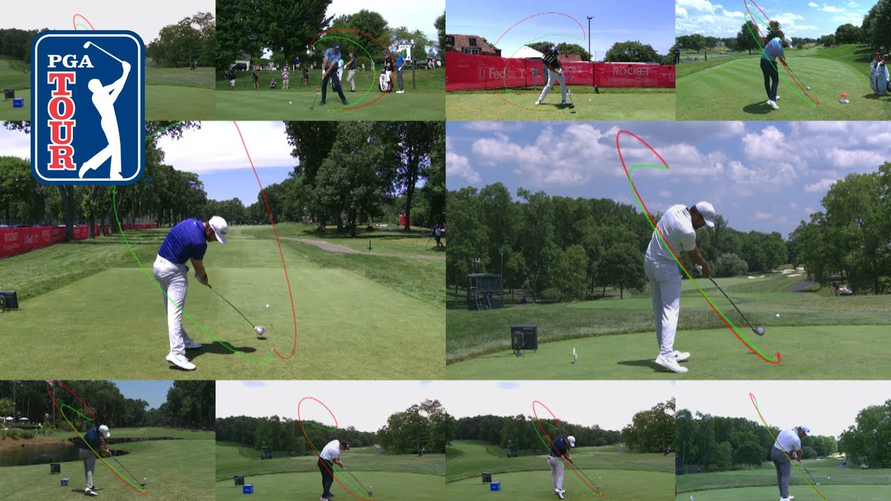 Tracing some of golfs best swings on the PGA TOUR