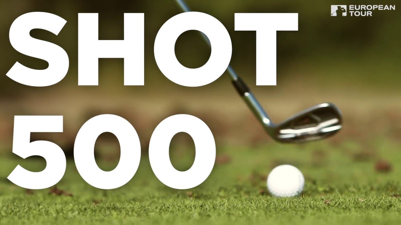 Edoardo Molinari tries to make a hole-in-one with 500 balls